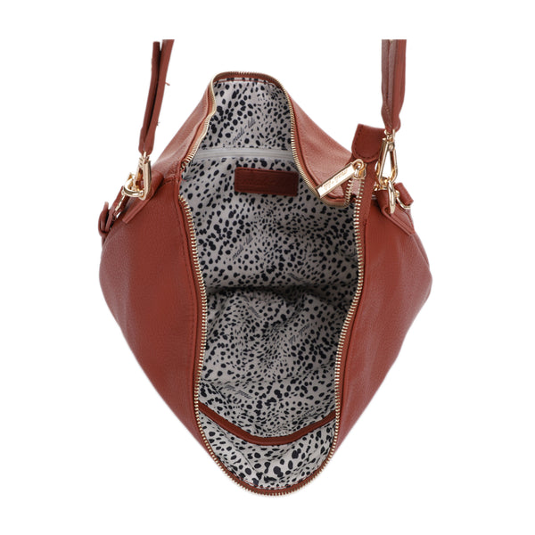 Leather hobo clearance crossbody sling bags