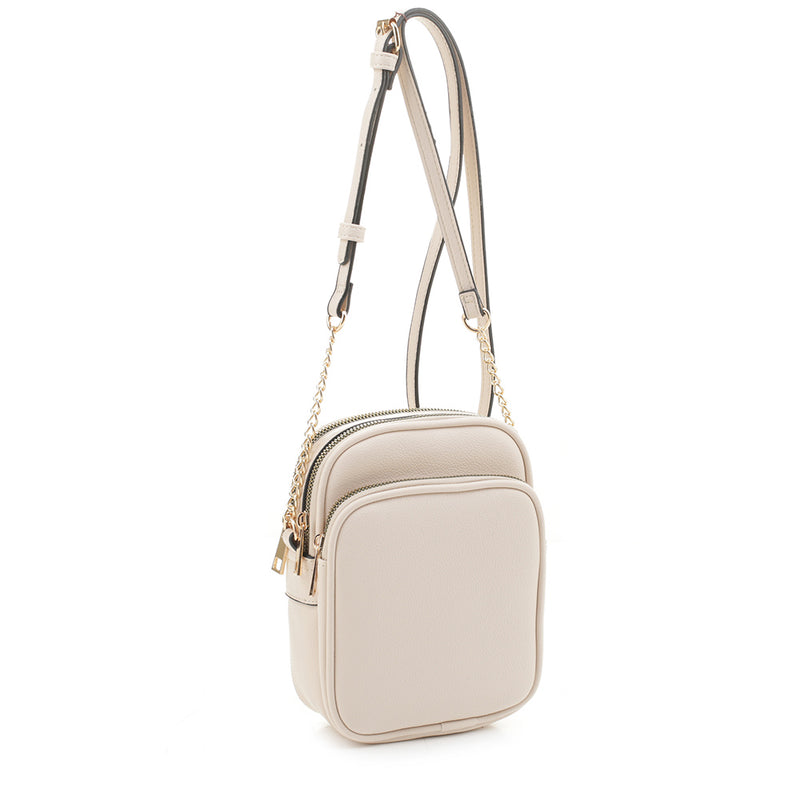 Jessie Triple Compartment Crossbody