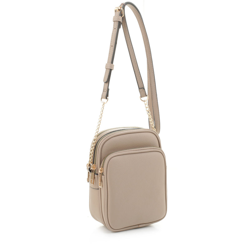 Jessie Triple Compartment Crossbody