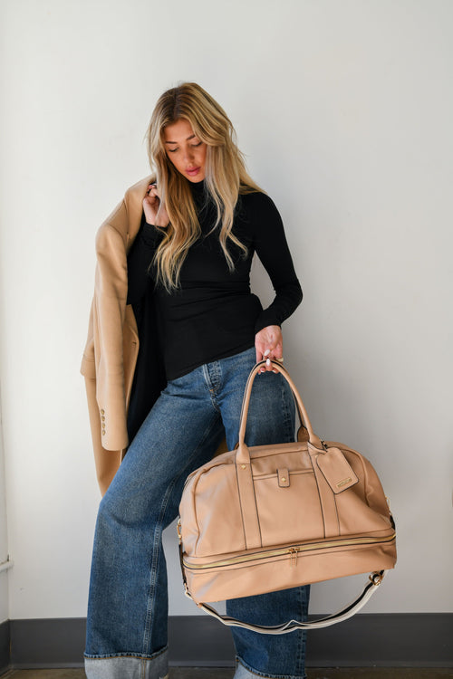 Riley Vegan Leather Weekender Bag - online