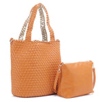 Ray 2 Piece Set Woven Tote