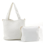 Ray 2 Piece Set Woven Tote