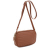 Eva Texture Double Compartment Crossbody