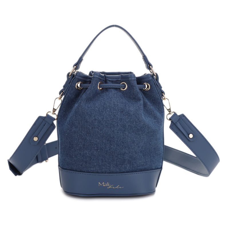 Ella Denim Bucket Crossbody