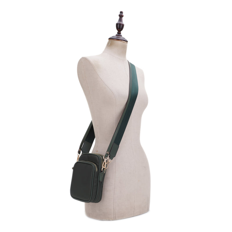 Josie Double Nylon Crossbody Bag