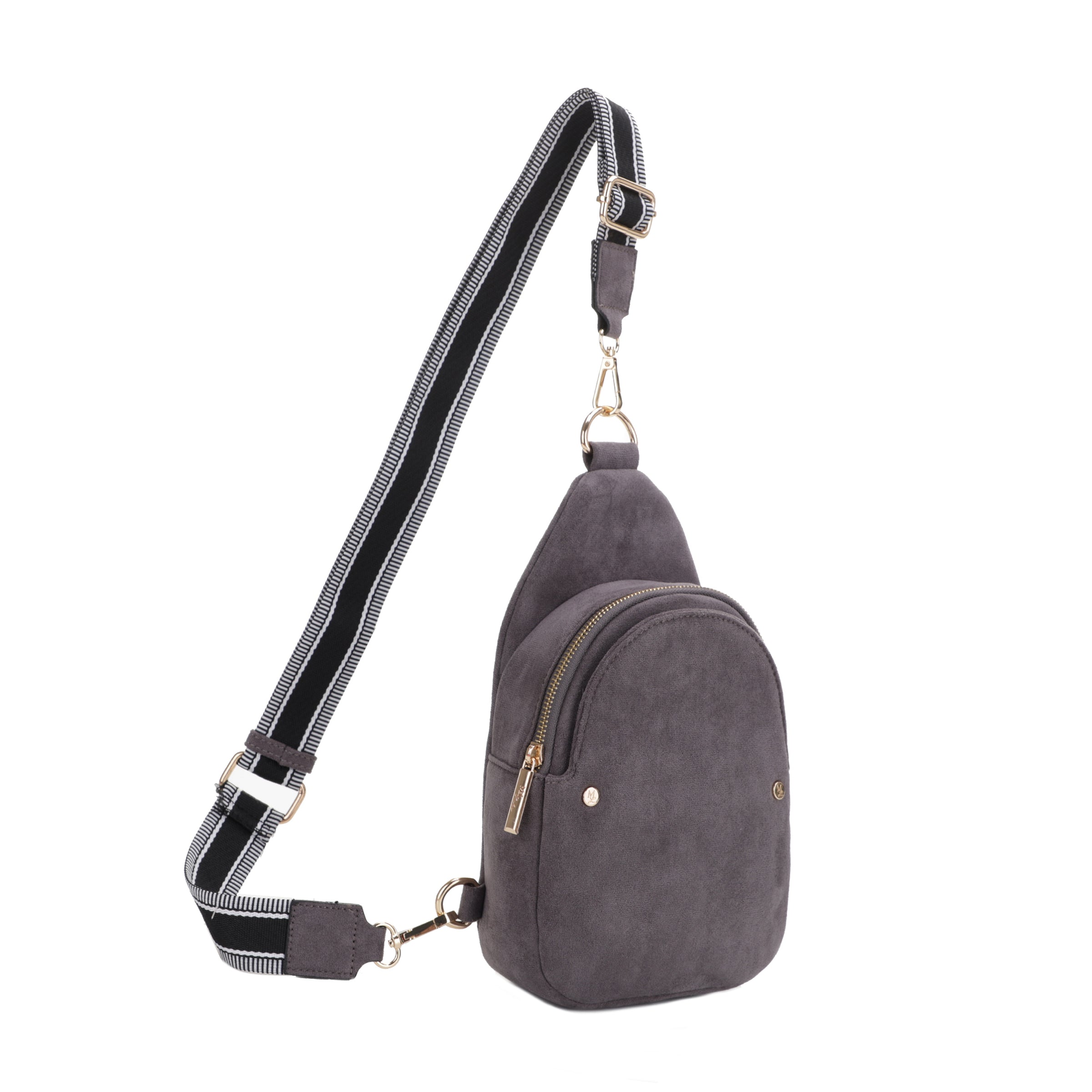 Kelly Convertible Suede Sling Bag – Mali + Lili