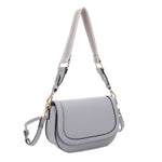 Kiana Double Strap Flap Shoulder Crossbody Bag