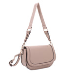 Kiana Double Strap Flap Shoulder Crossbody Bag